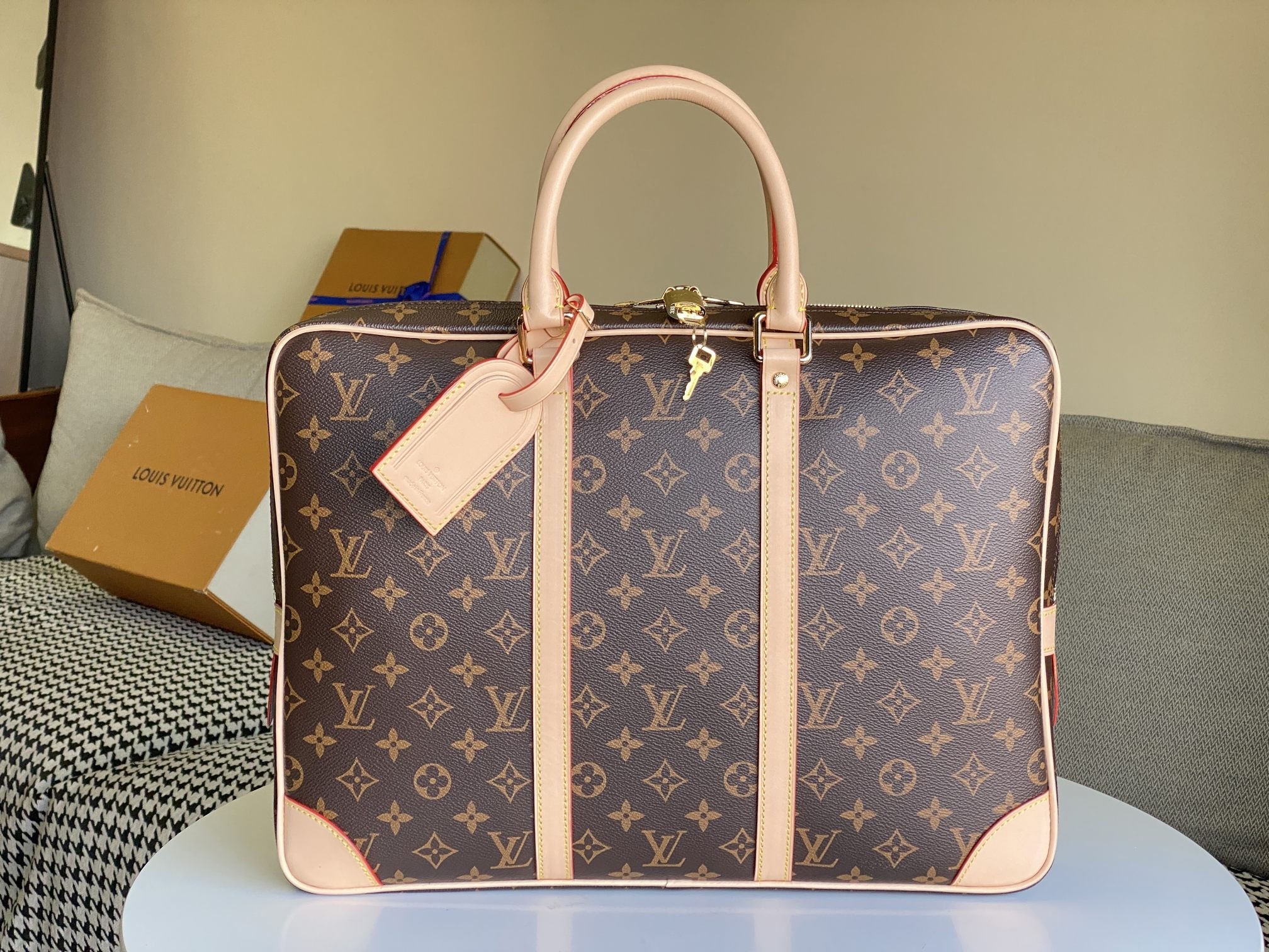 handbag Louis Vuitton N41124 41 x 31 x 7 cm - vstockx