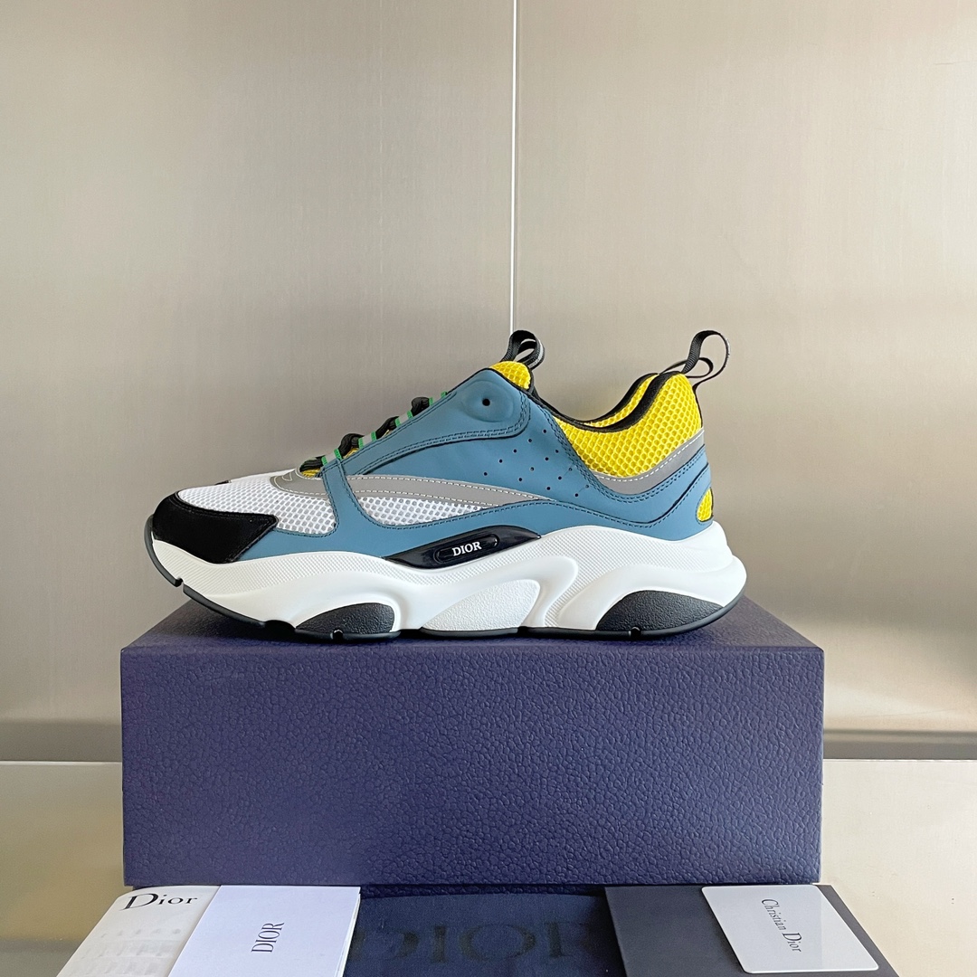 Dior B22 Blue Yellow - vstockx