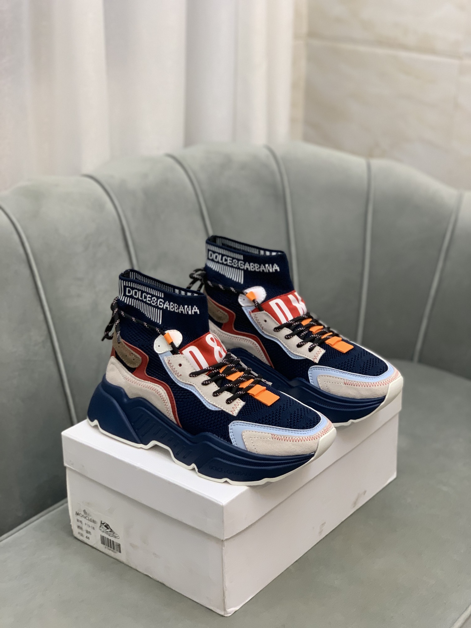 Dolce & Gabbana High-Tops chunky sneakers 8 - vstockx