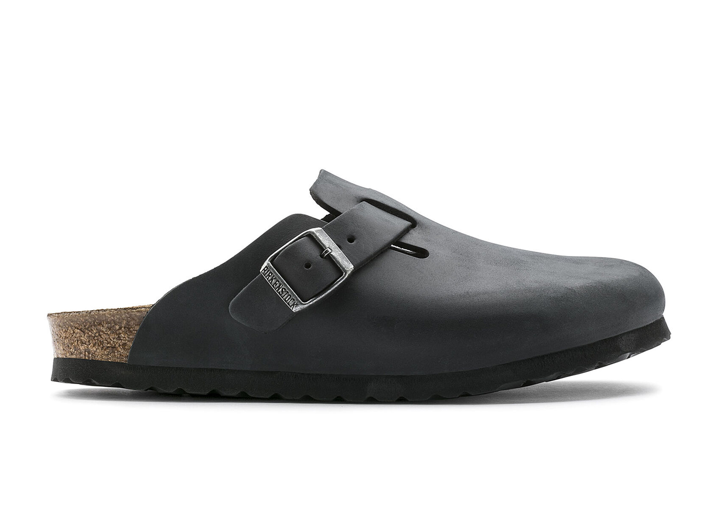 Birkenstock Boston Oiled Leather Black - vstockx