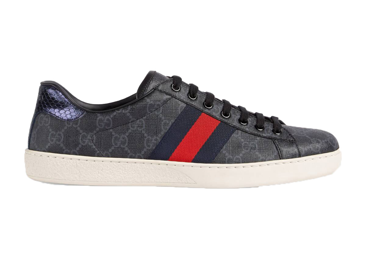 Gucci Ace GG Supreme Black - vstockx