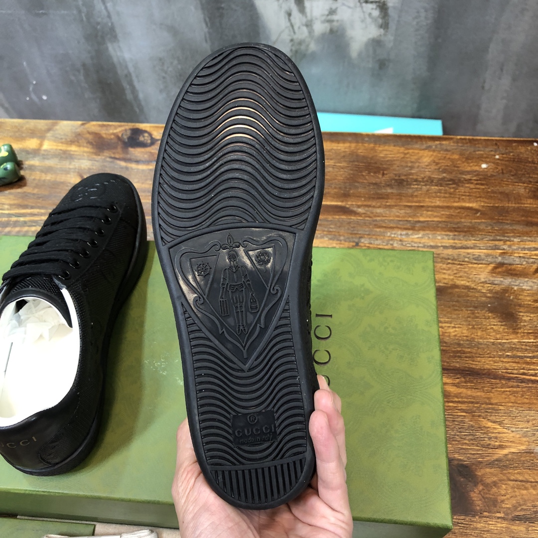 Gucci Ace Black GG - vstockx
