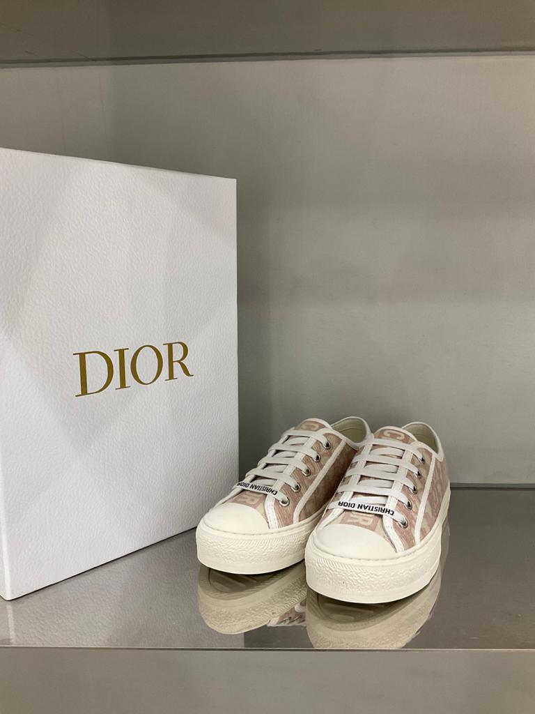 Dior Walk'N'Dior Nude Oblique Embroidered - vstockx