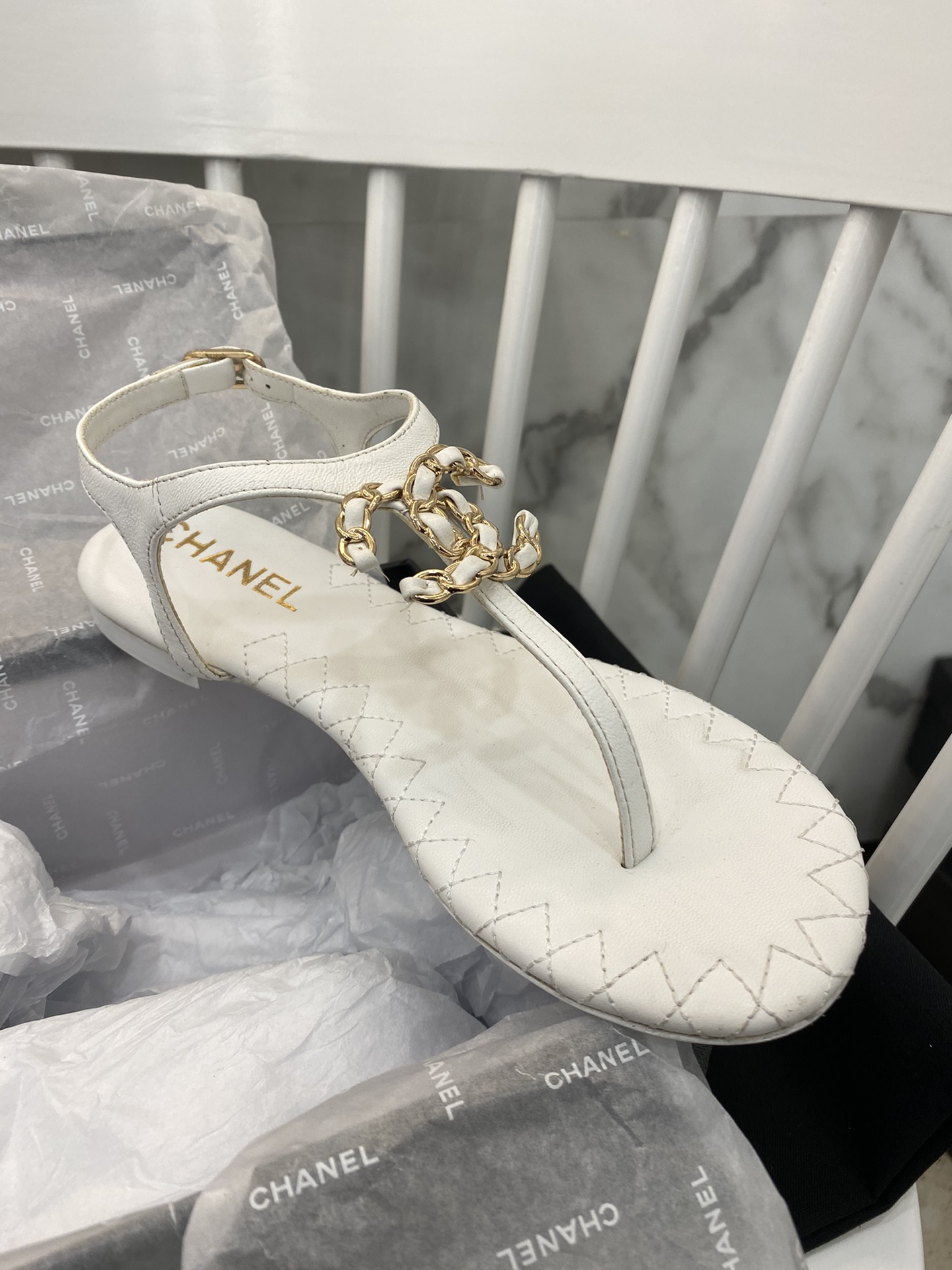 Chanel Slides 52 - vstockx