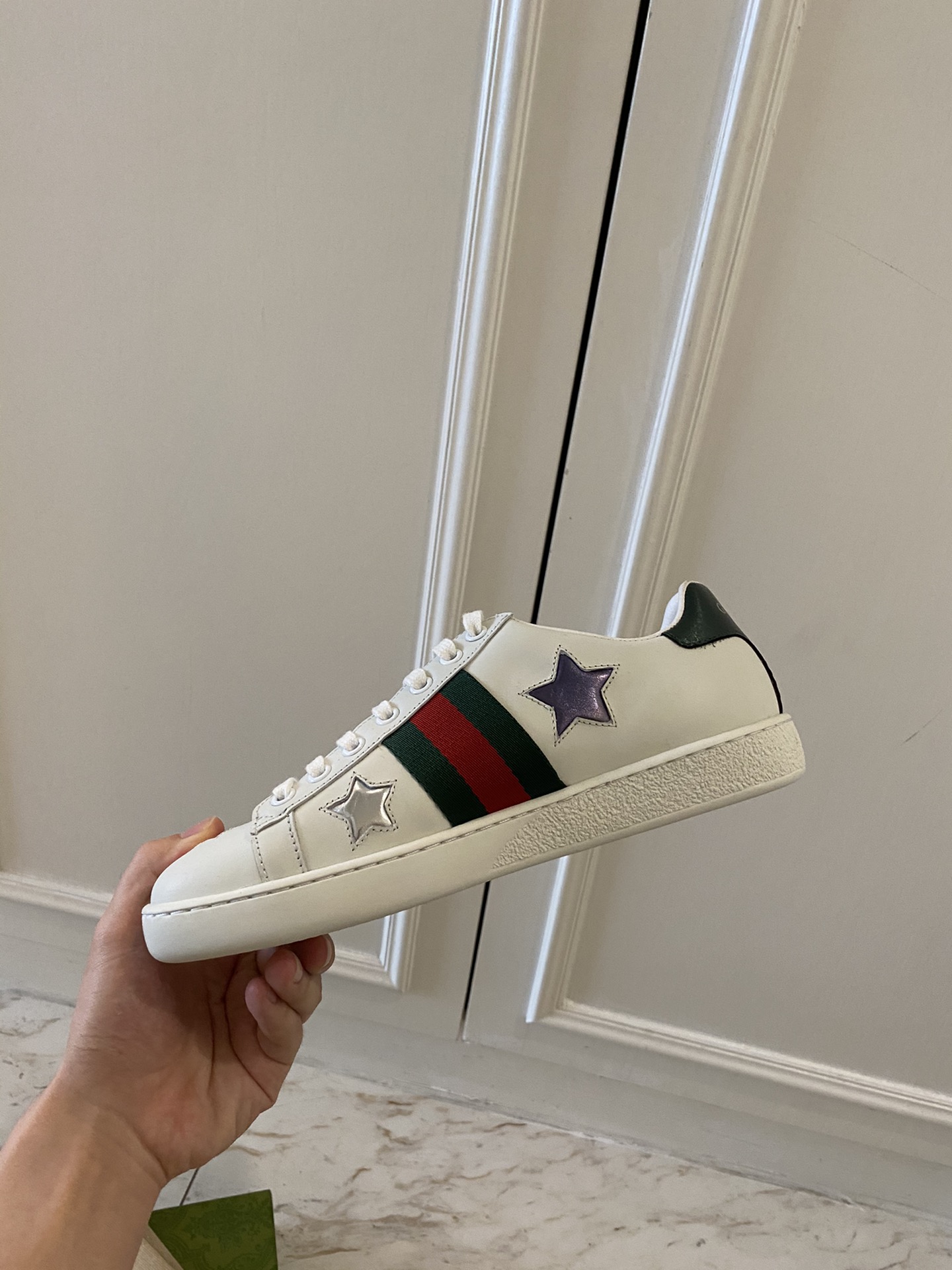 Gucci Women's Ace sneaker with bee sneaker 4 - vstockx