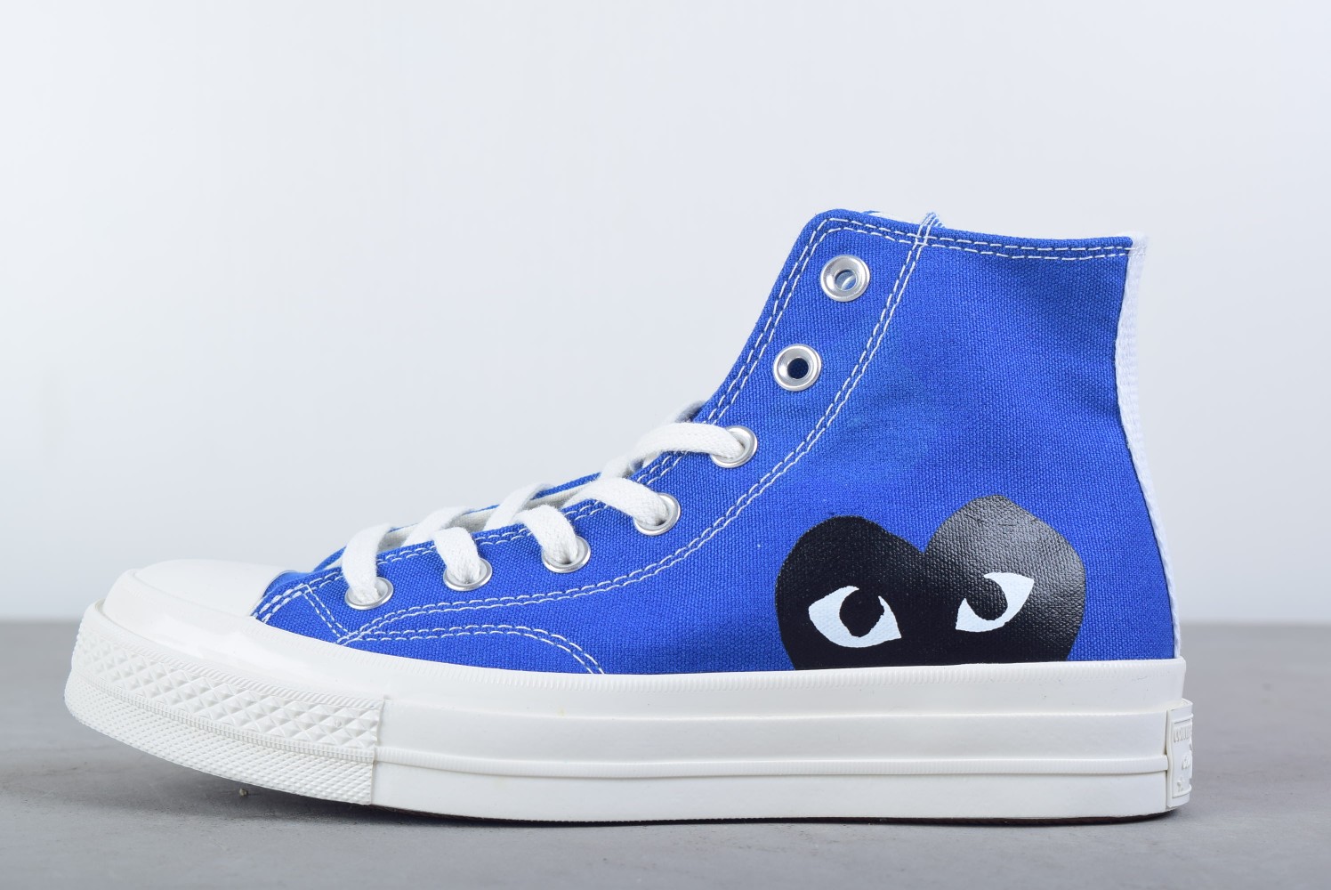 Converse Chuck Taylor All-Star 70s Hi Comme des Garcons PLAY Blue - vstockx