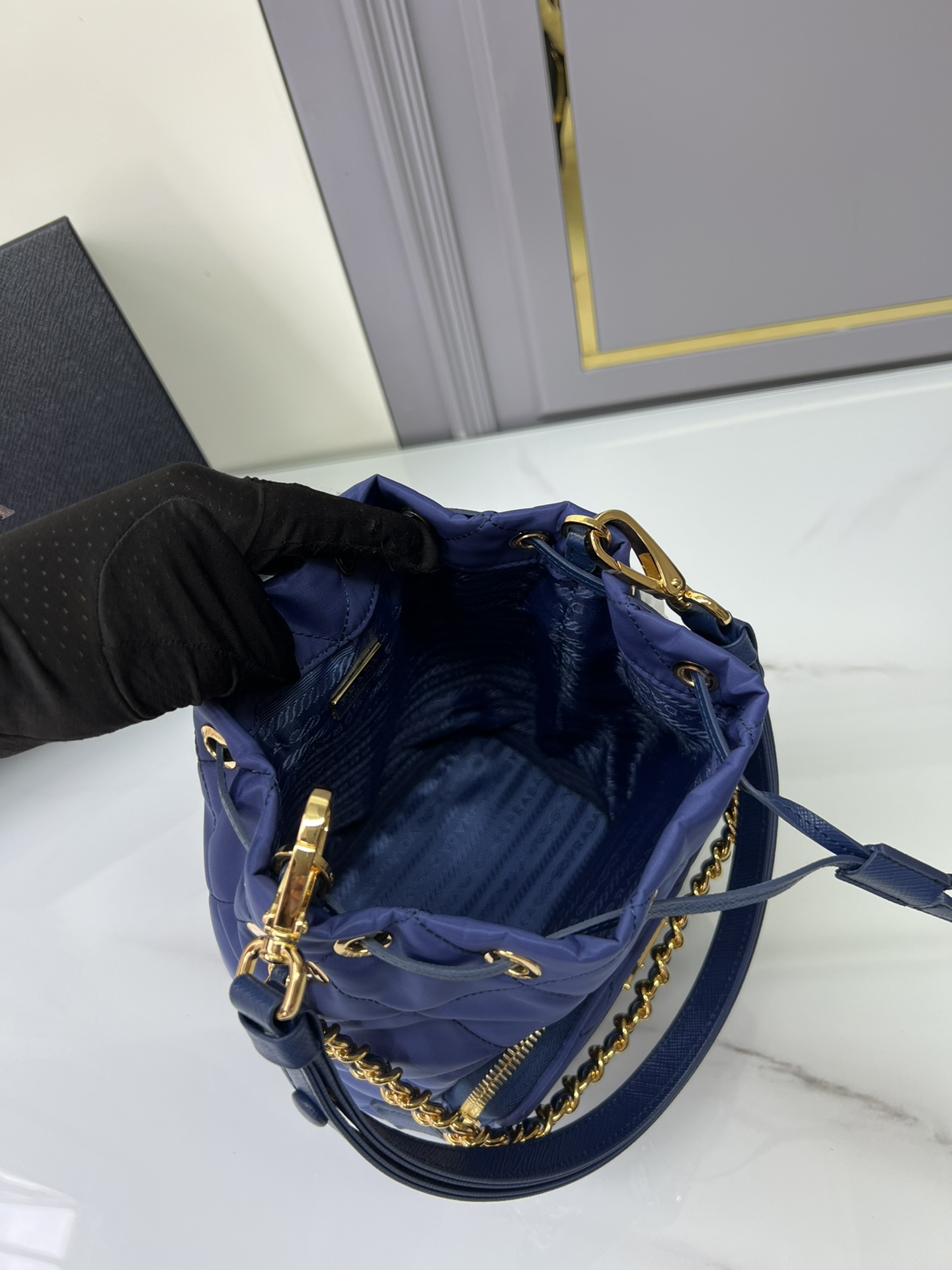 handbags prada 1BH038 22.5*17.5*12 - vstockx