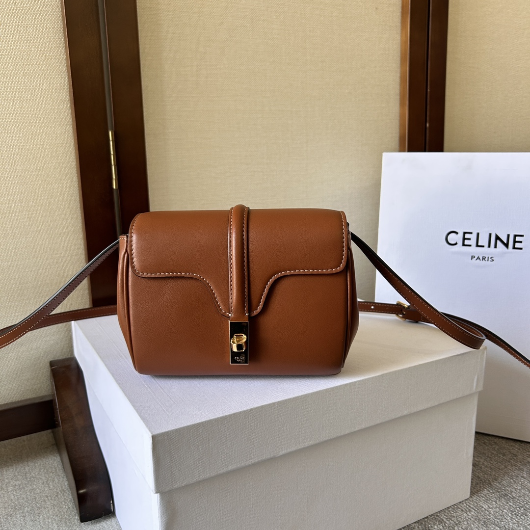 Handbags CELIN mini SOFT16 101353 size:18 X 12.5 X 6cm - vstockx