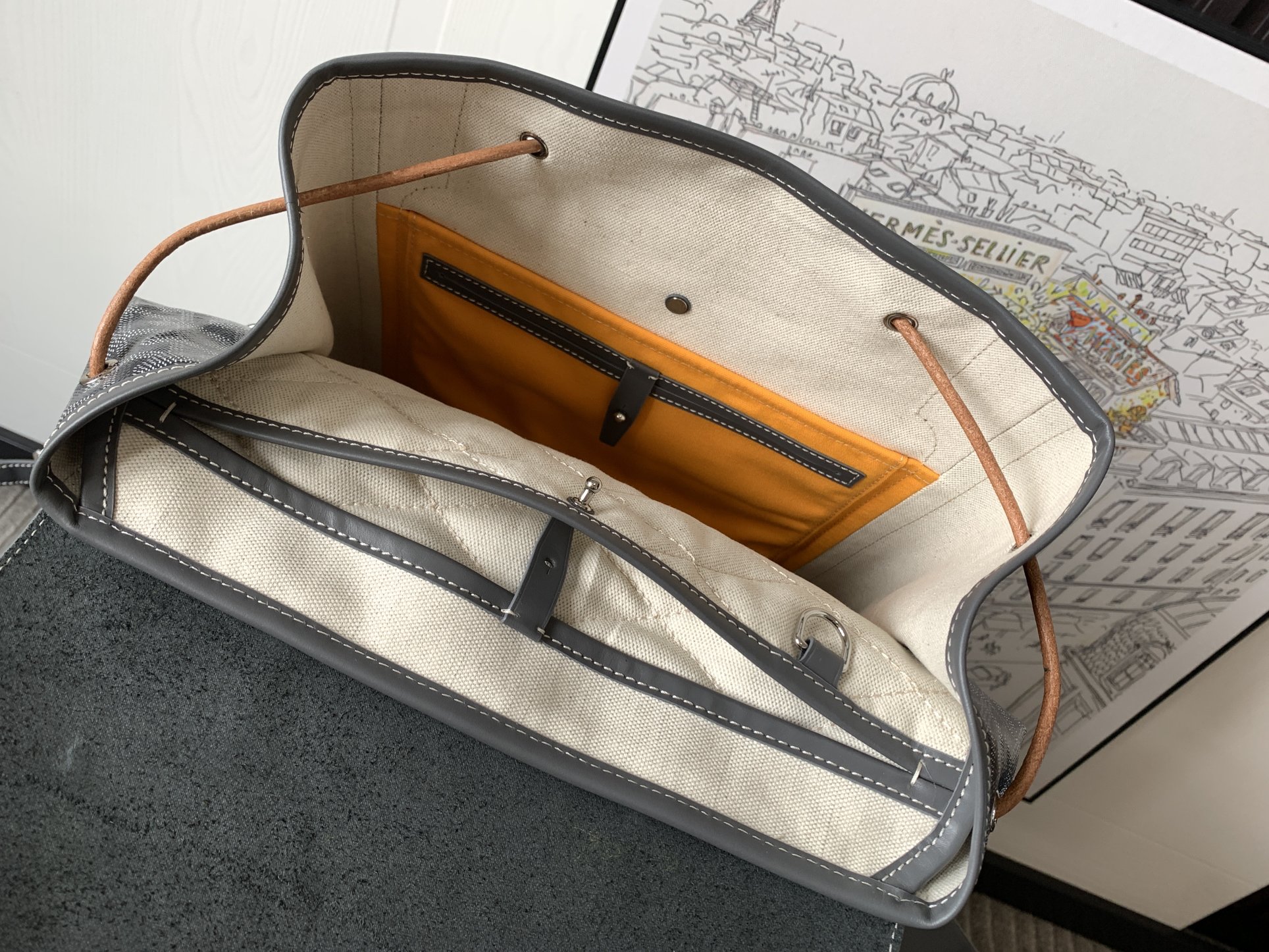 Handbags Goyard Alpin 020193 size:39*15.5*32 cm - vstockx