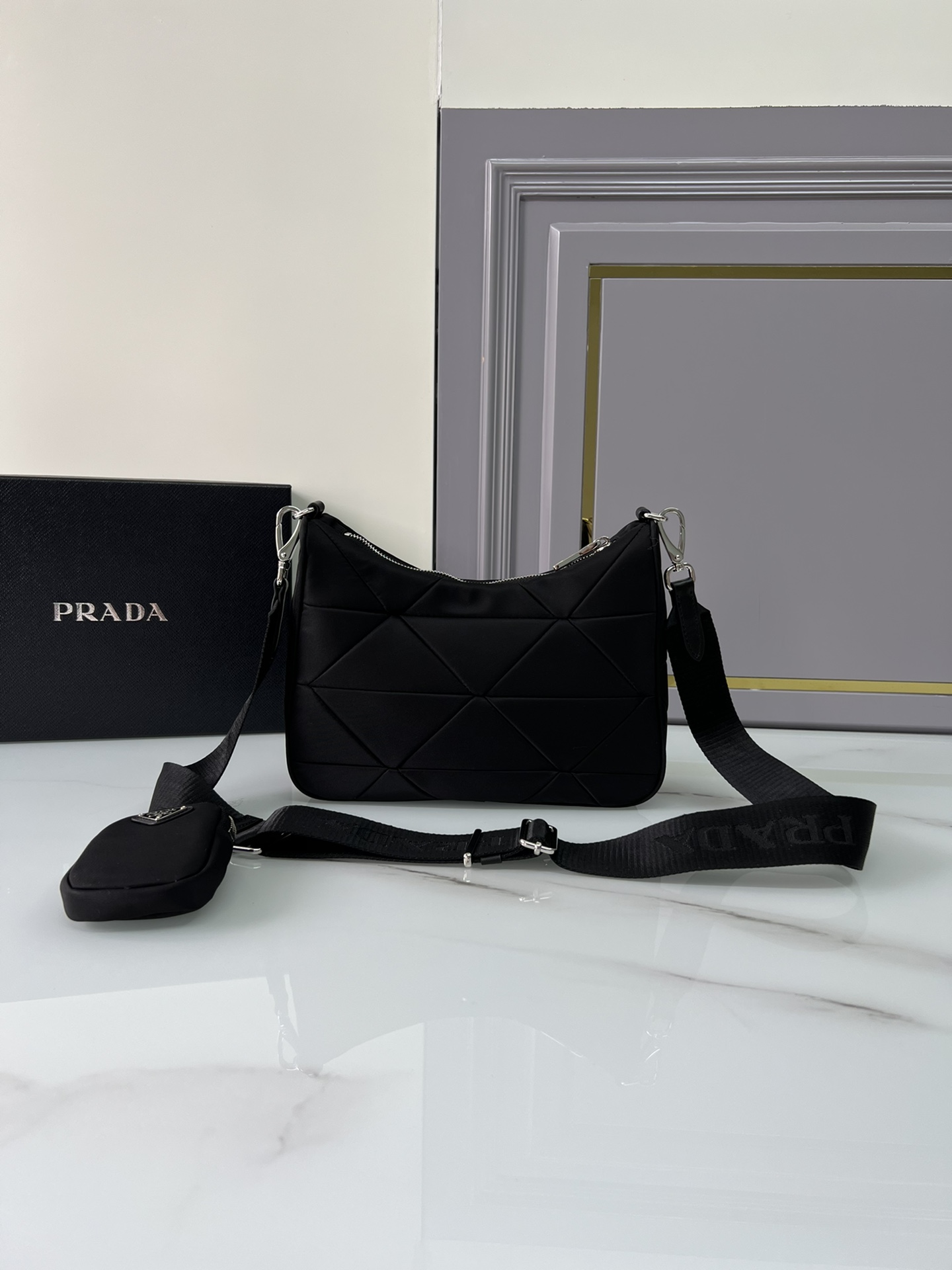 handbags prada 1BC151 24*17*7 - vstockx