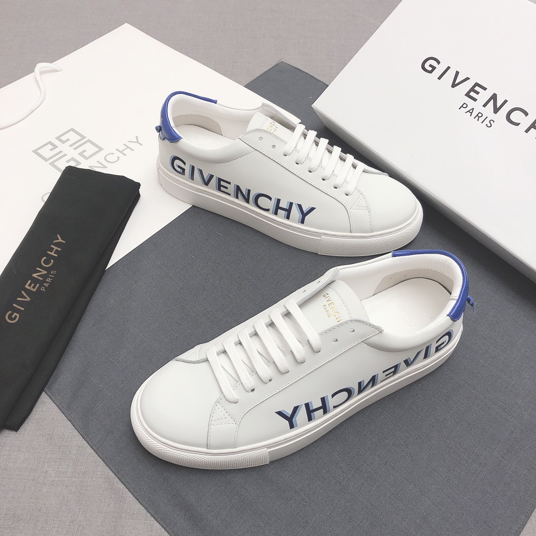 Givenchy Urban Street Logo-print Leather Sneakers 48 - vstockx