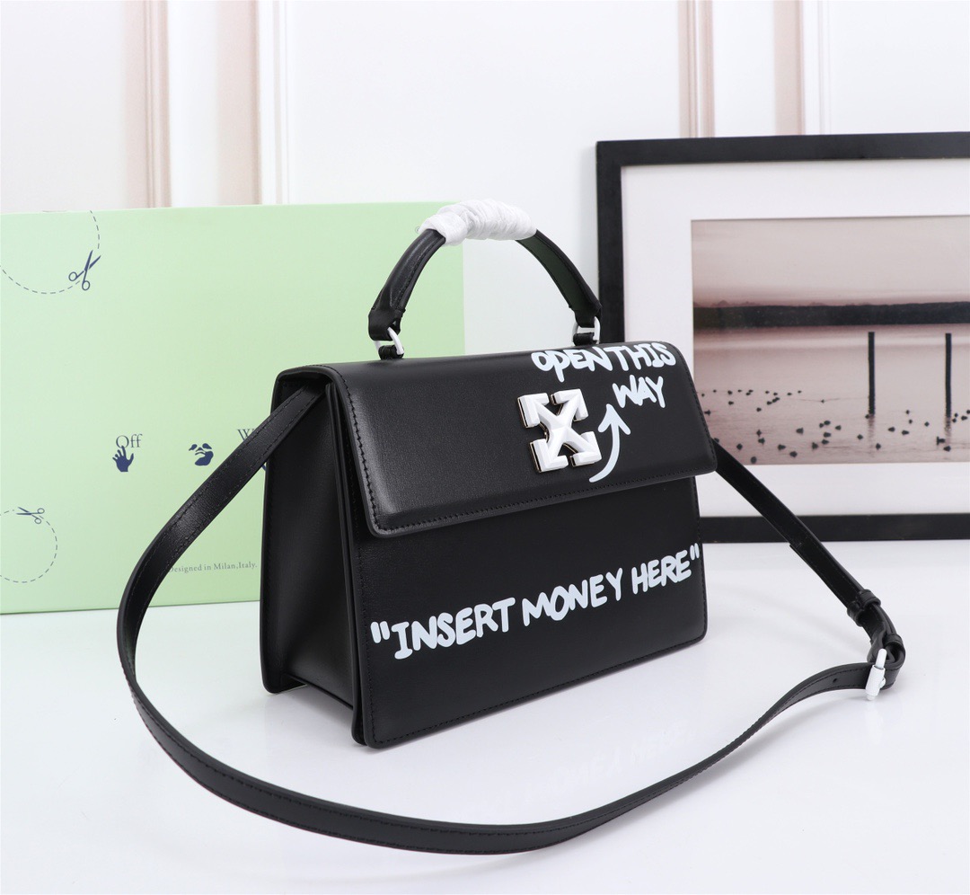 handbags OFF-White 585  6775980  size:25.5*18*11cm - vstockx