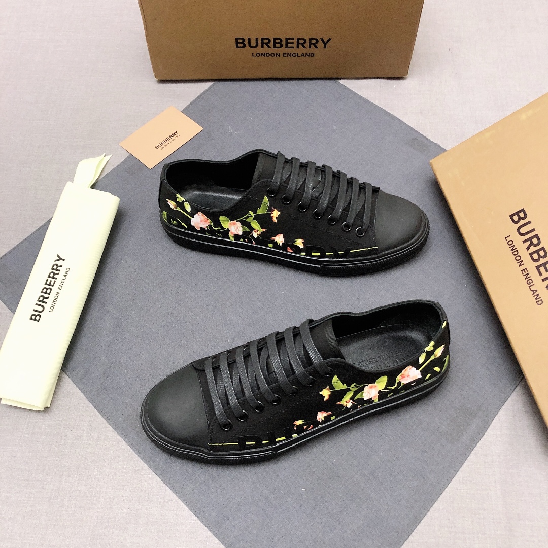 Burberry Perforated Check Sneaker 9 - vstockx