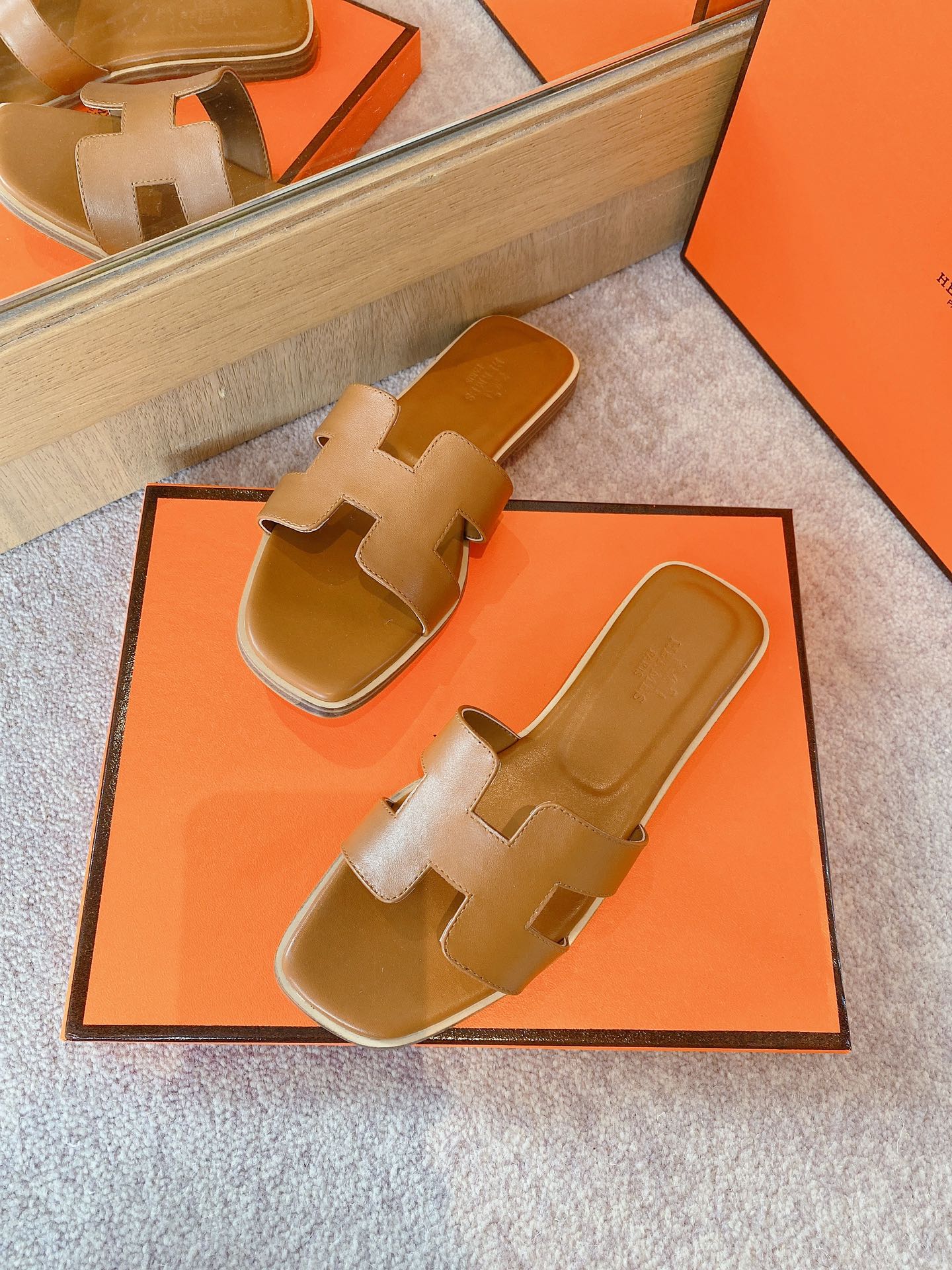 Hermes Sandals 80 - vstockx