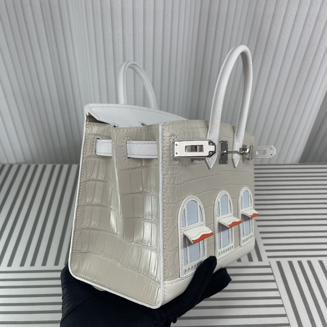 Handbags Hermes Birkin Sllier size:25 cm - vstockx