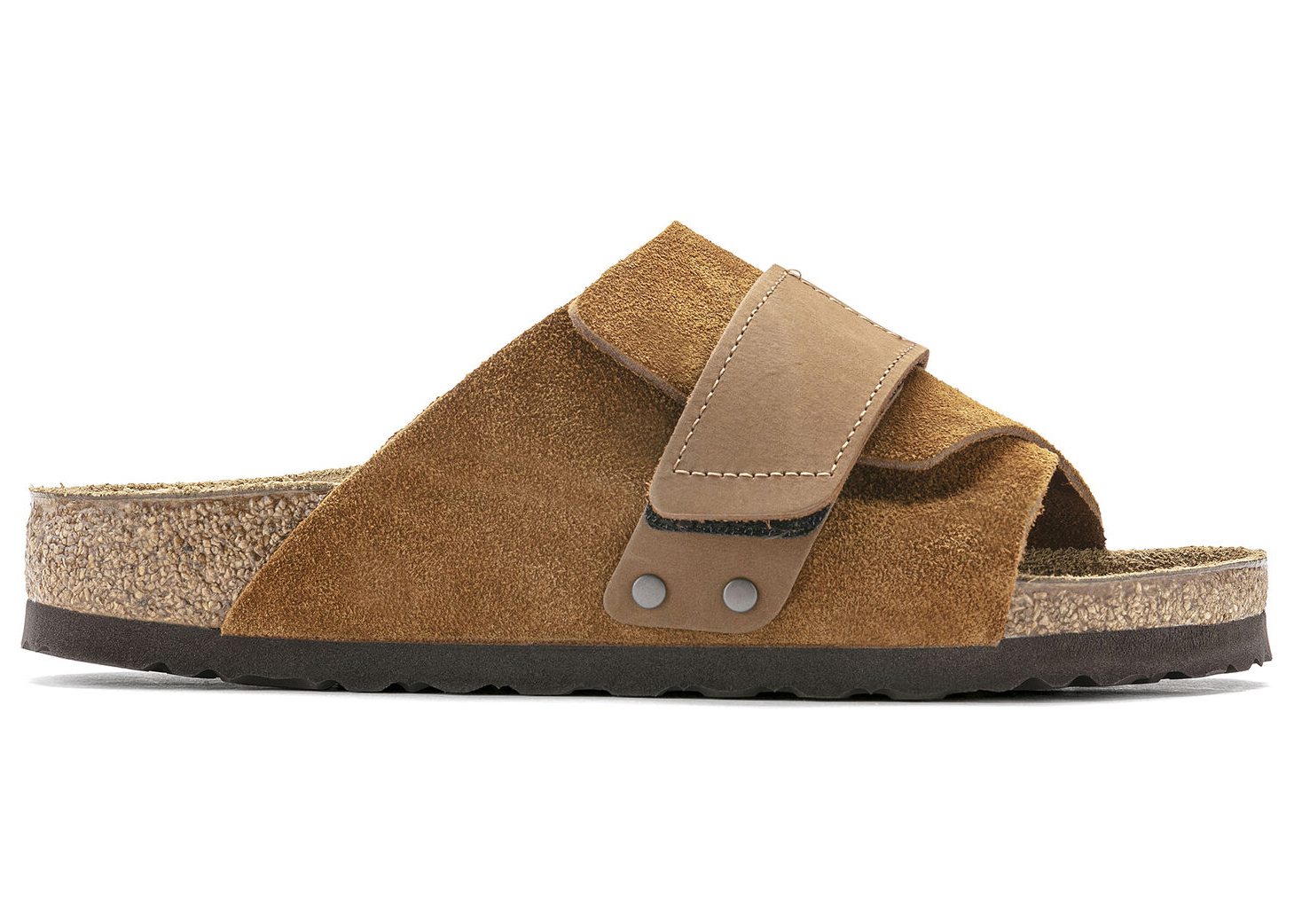 Birkenstock Kyoto Nubuck Suede Mink - vstockx