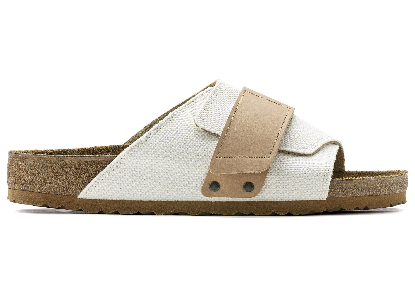 Birkenstock Kyoto Textile Eggshell - vstockx