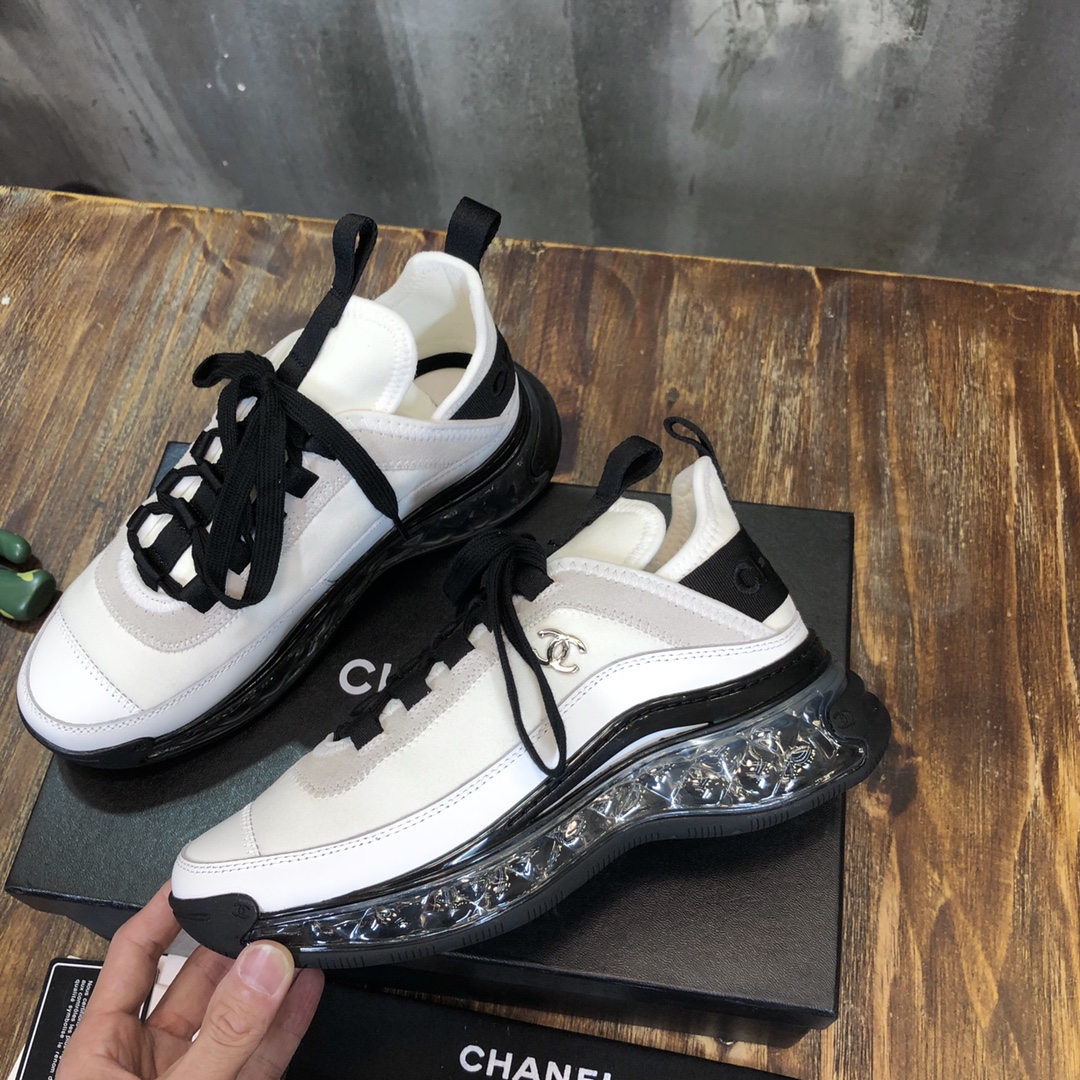 Chanel Fabric & Suede Calfskin Low Top Sneaker 13 - vstockx