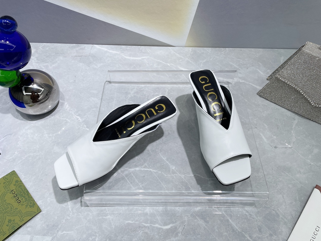 Gucci Women's mid-heel open-toe pump WOMEN 3 - vstockx