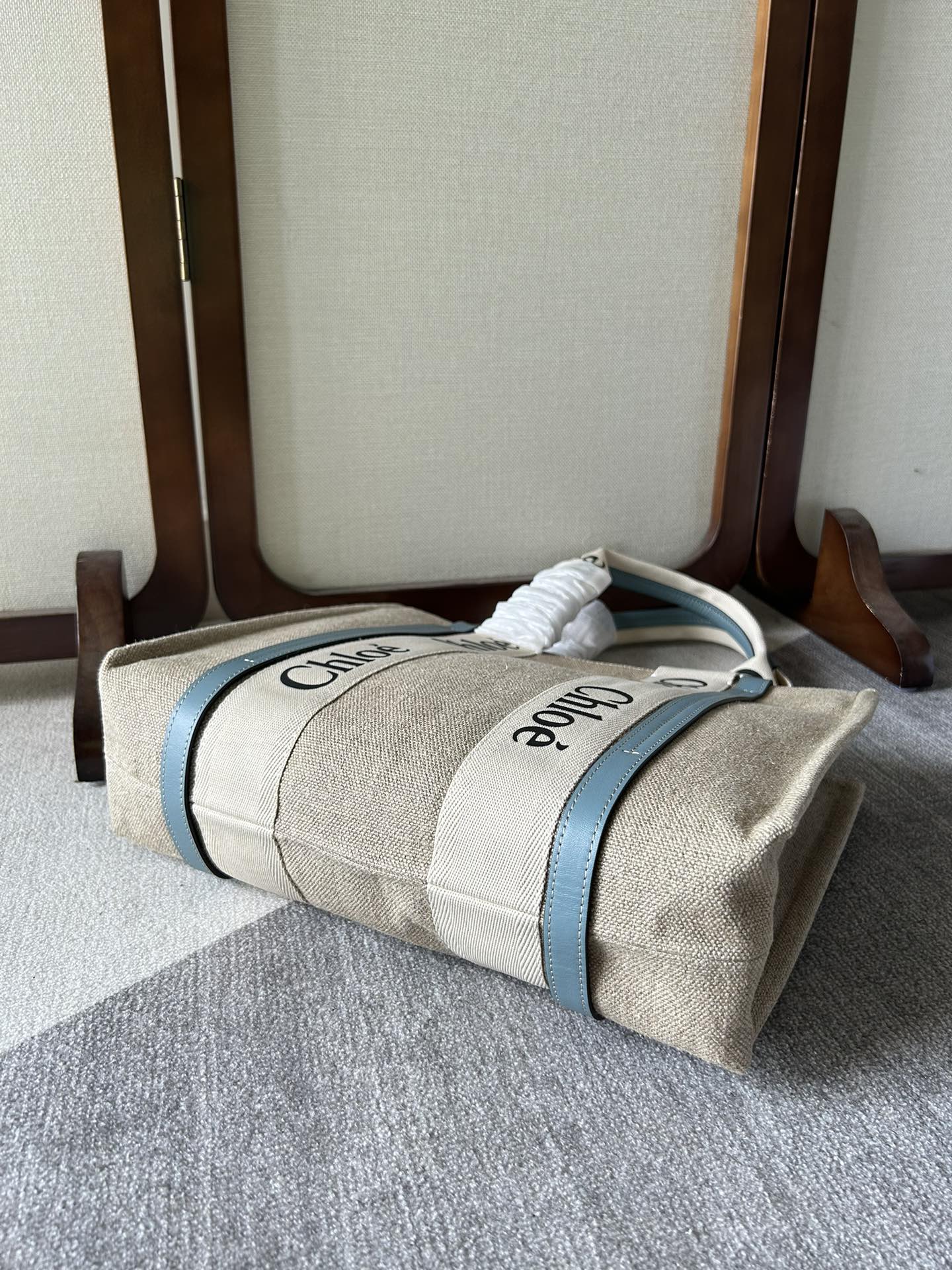 Handbags Chloe Woody 6063 size:37*26*12 cm - vstockx