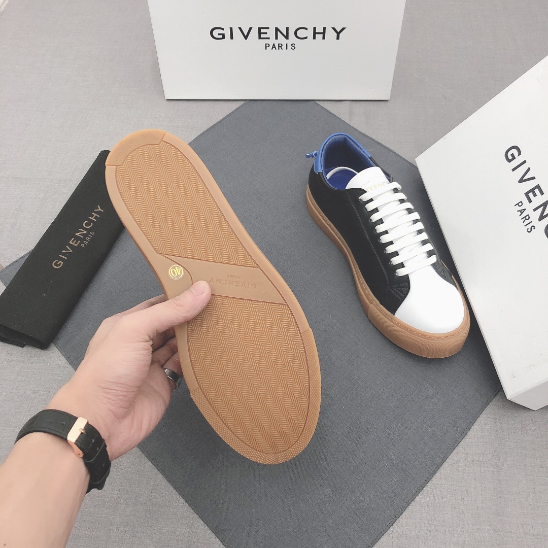 Givenchy Urban Street Logo-print Leather Sneakers 43 - vstockx