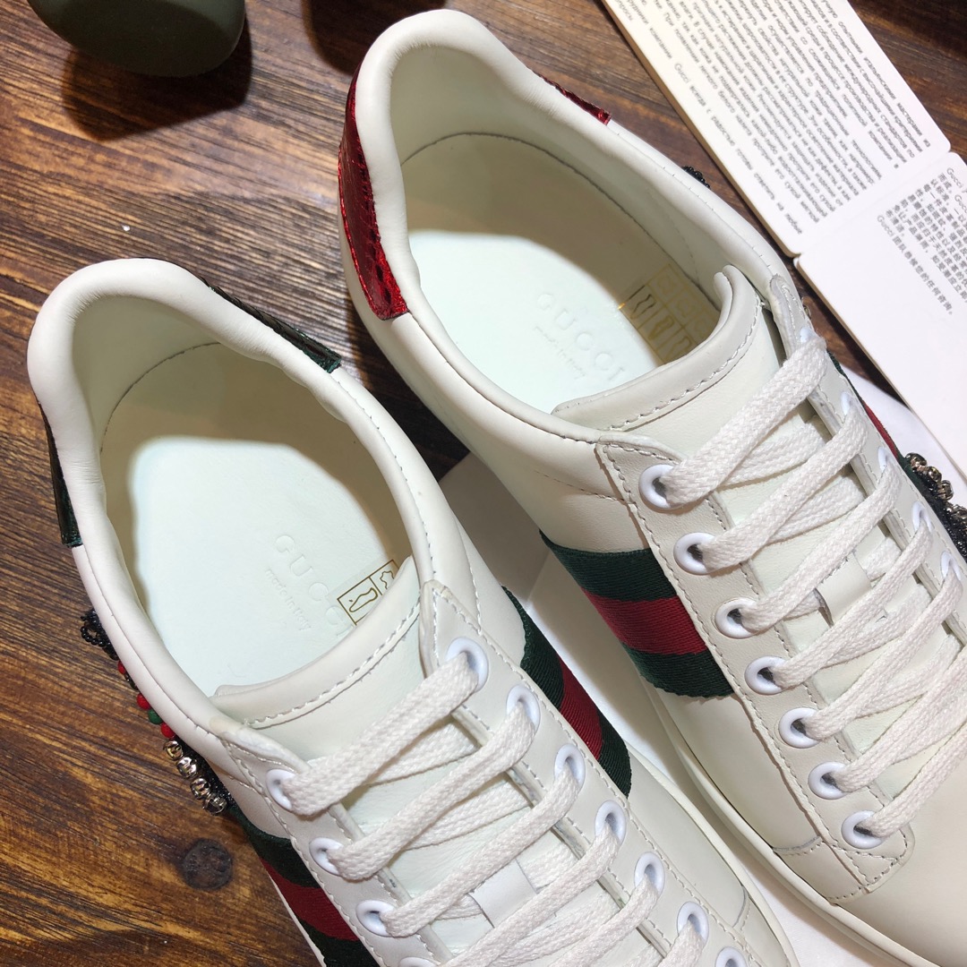 Gucci Ace Embroidered Arrow (W) - vstockx