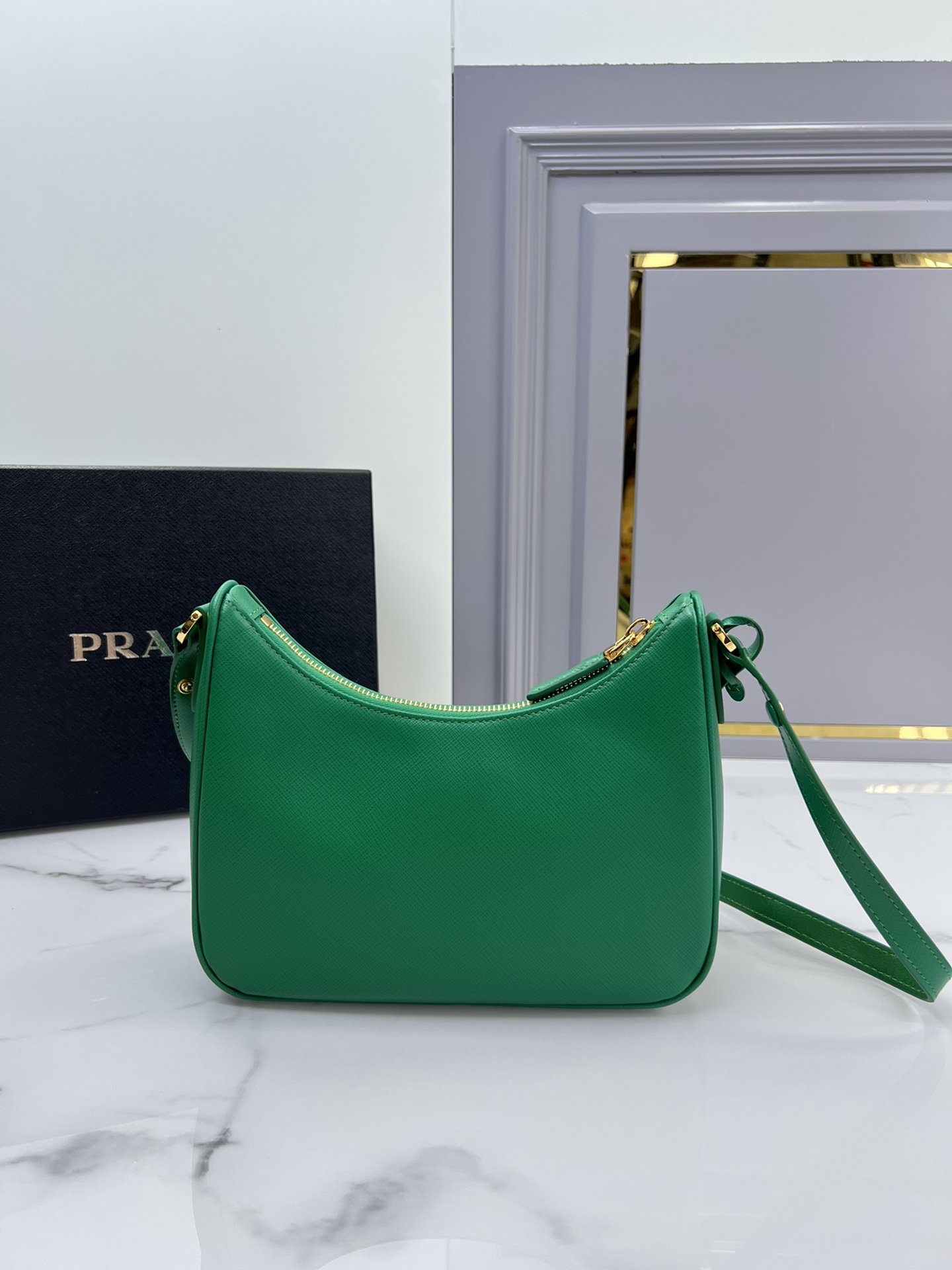 handbags prada Hobo 1BC204 Size:22*18*6cm - vstockx