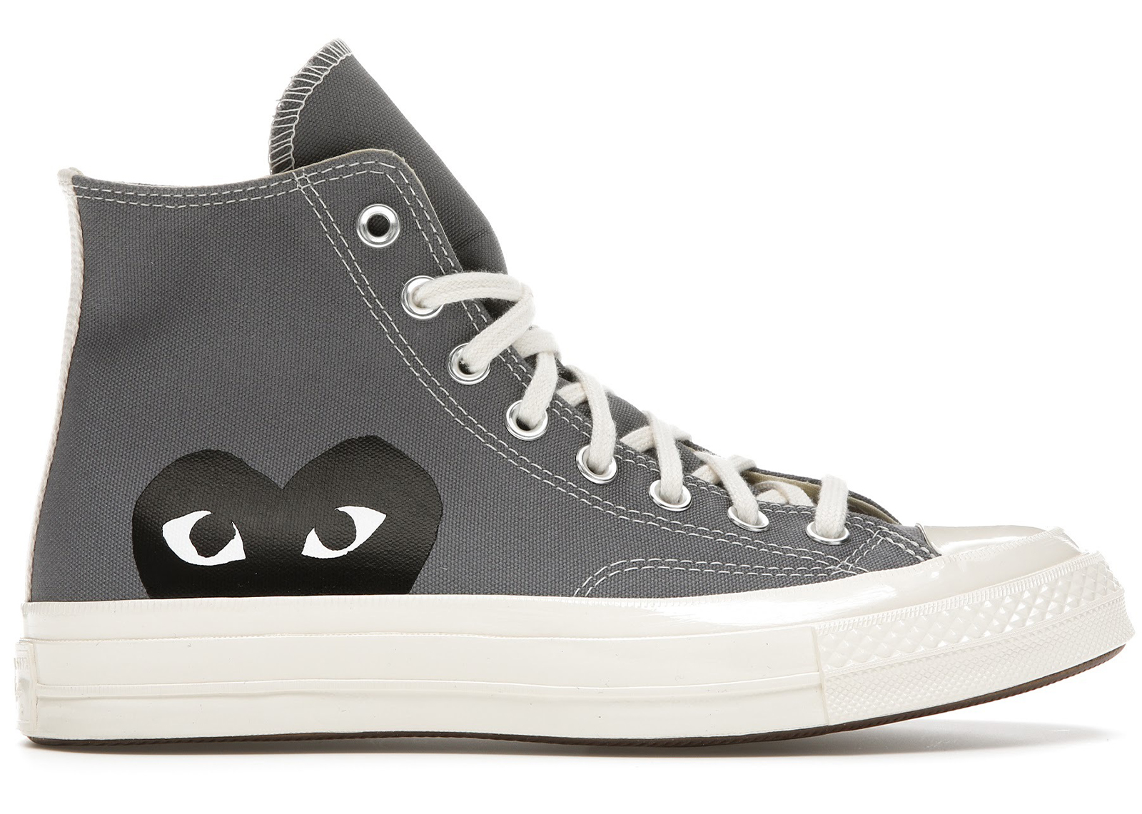 Converse Chuck Taylor All-Star 70s Hi Comme des Garcons PLAY Grey - vstockx