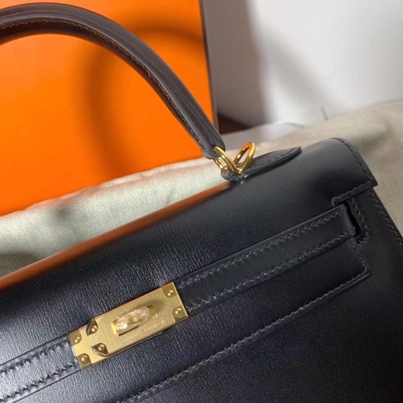 Handbags Hermes Kelly Box size:25 cm - vstockx