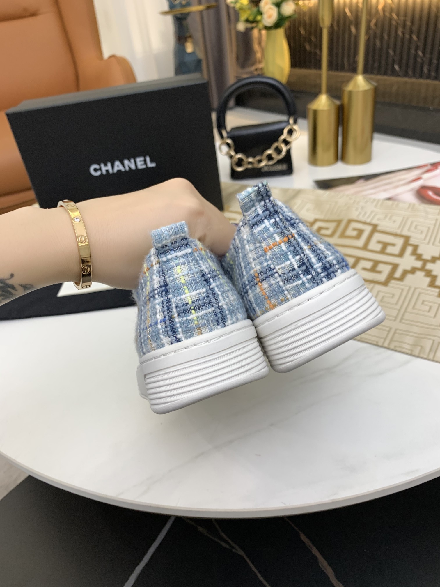 Chanel Platform Sneaker 32 - vstockx