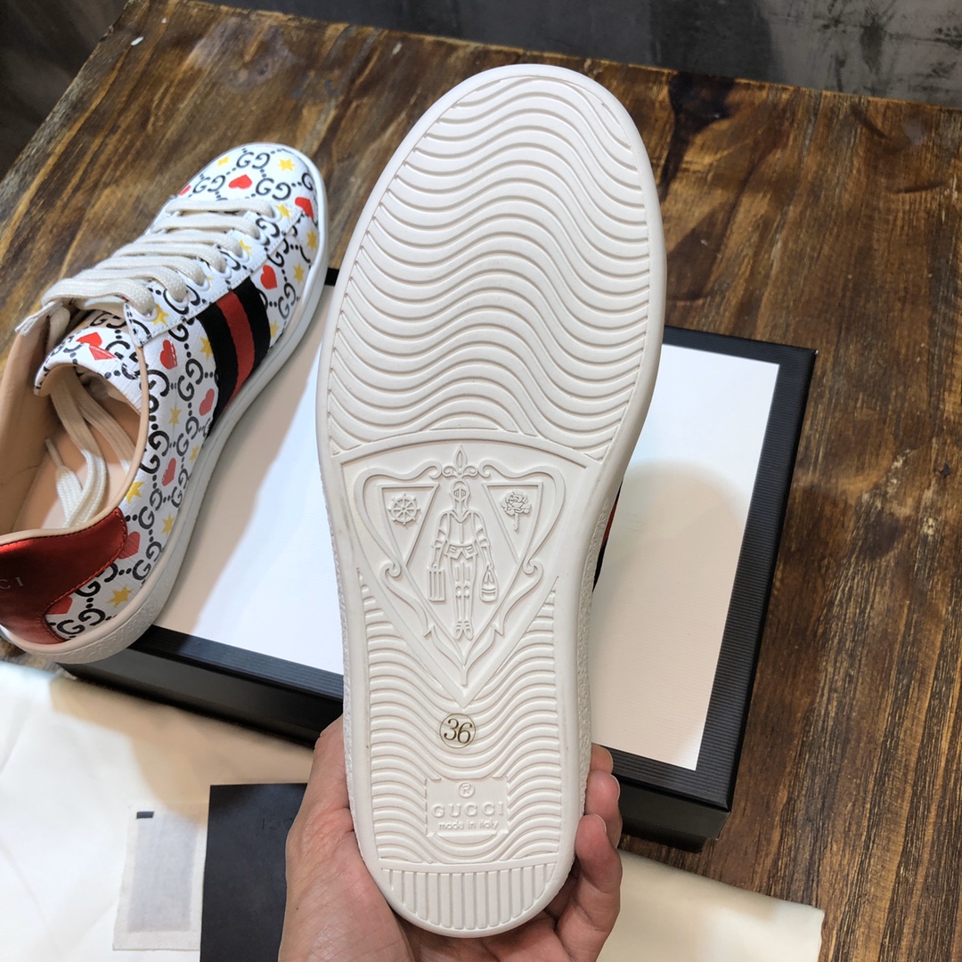 Gucci Ace embroidered sneaker 60 - vstockx