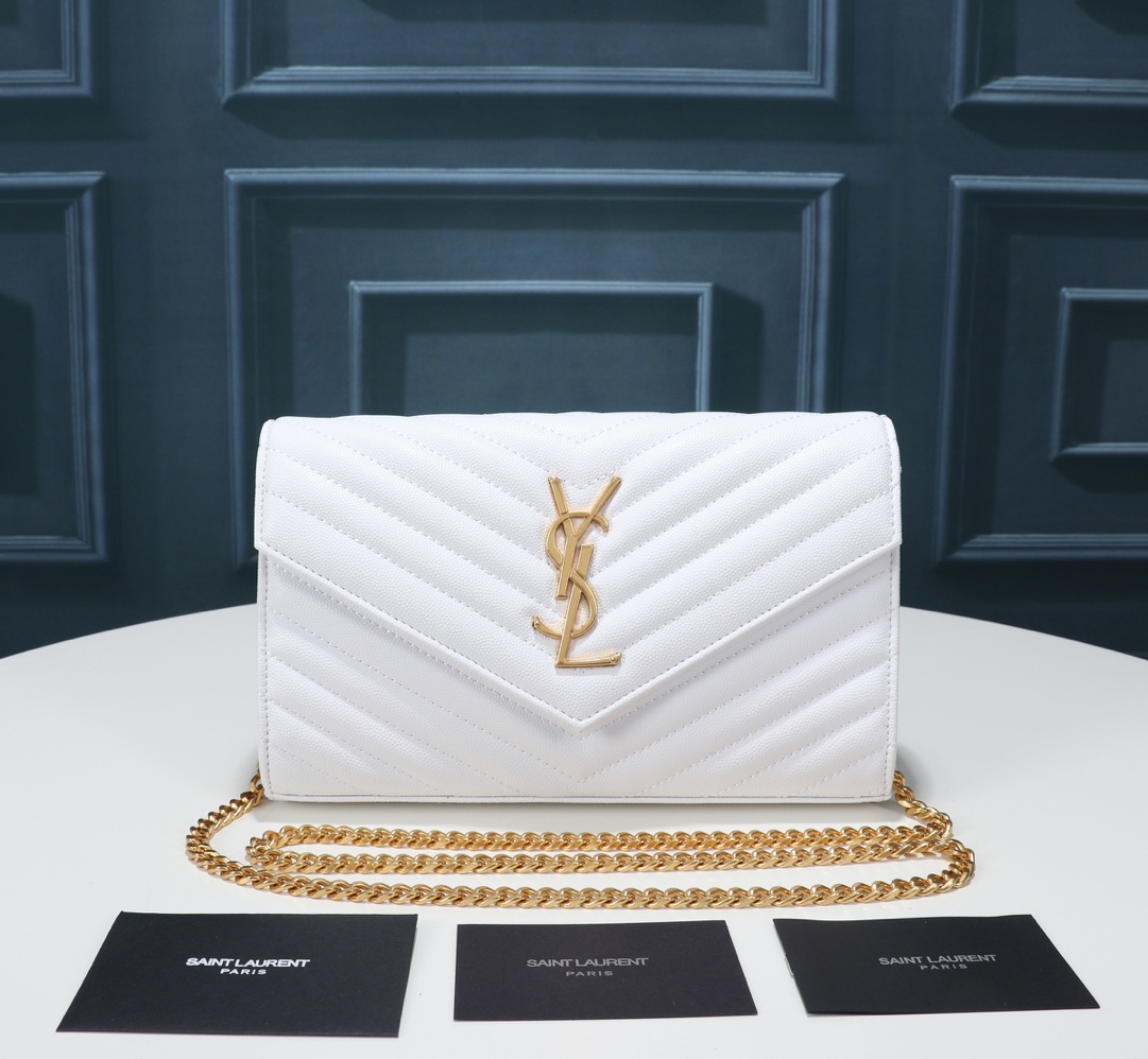 Handbags SAINT LAURENT 26801 size 22.5x14x4 cm - vstockx