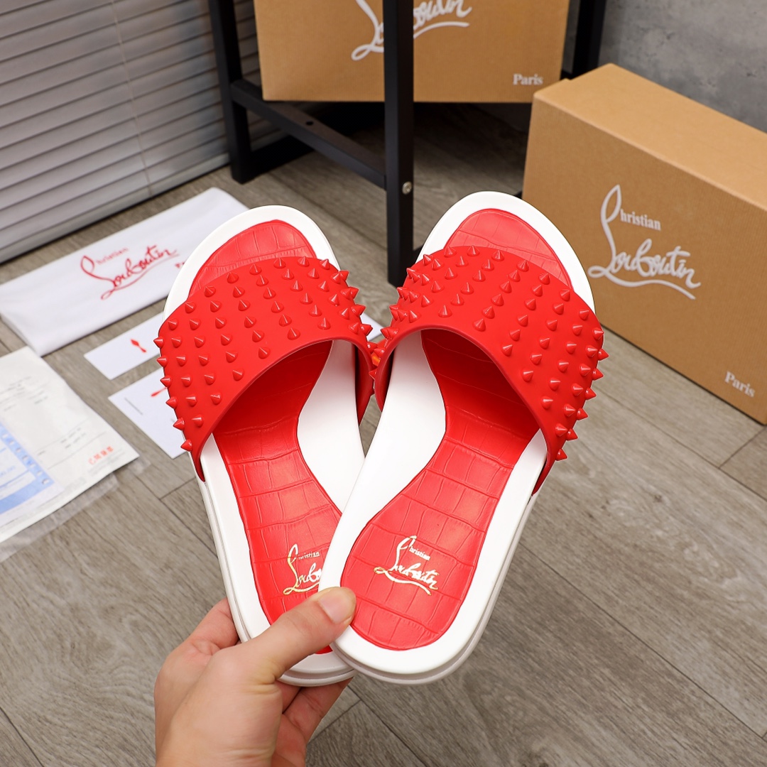Christian Louboutin Loubi Flip 8 - vstockx
