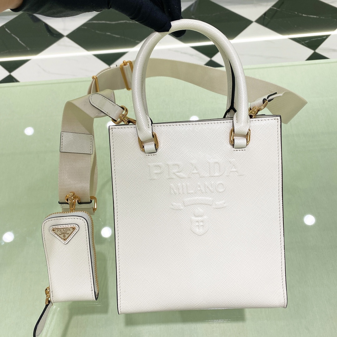 handbags prada 1BA333 size:19*17*6cm - vstockx