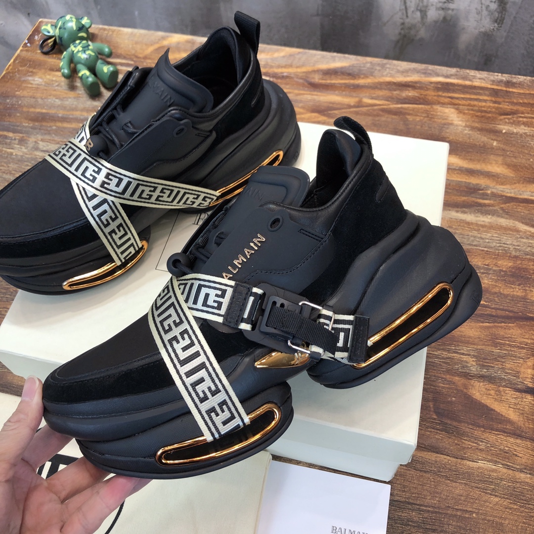 Balmain B-Bold trainers 17 - vstockx