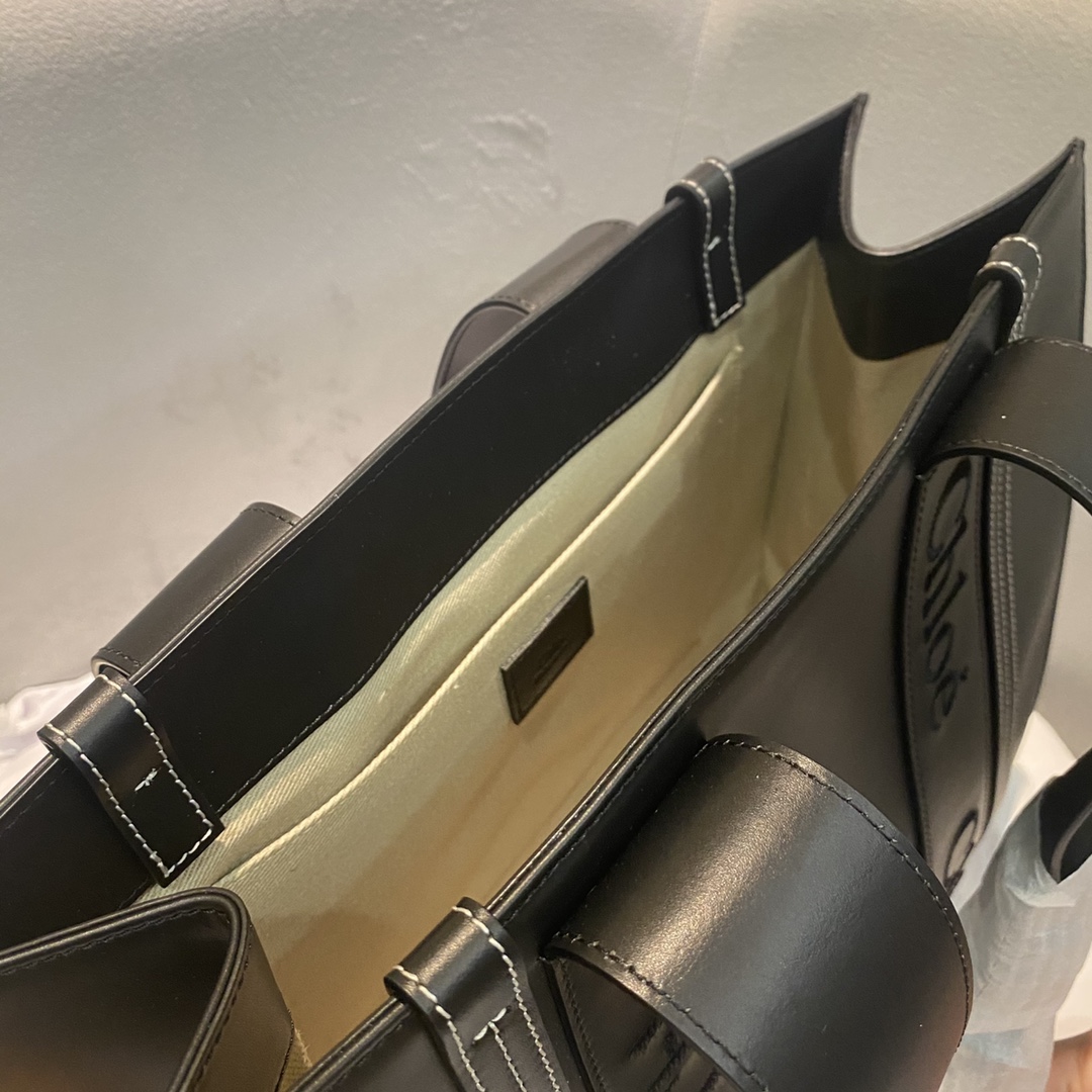 Handbags Chloe Woody Tote 6066 size:37  26  12 cm - vstockx