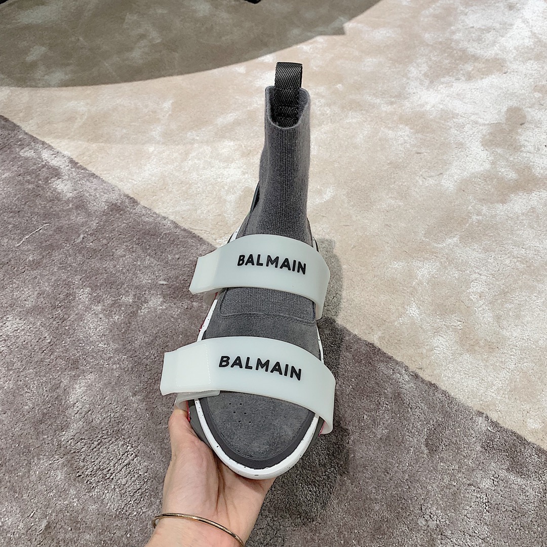 Balmain B-Bold trainers 28 - vstockx