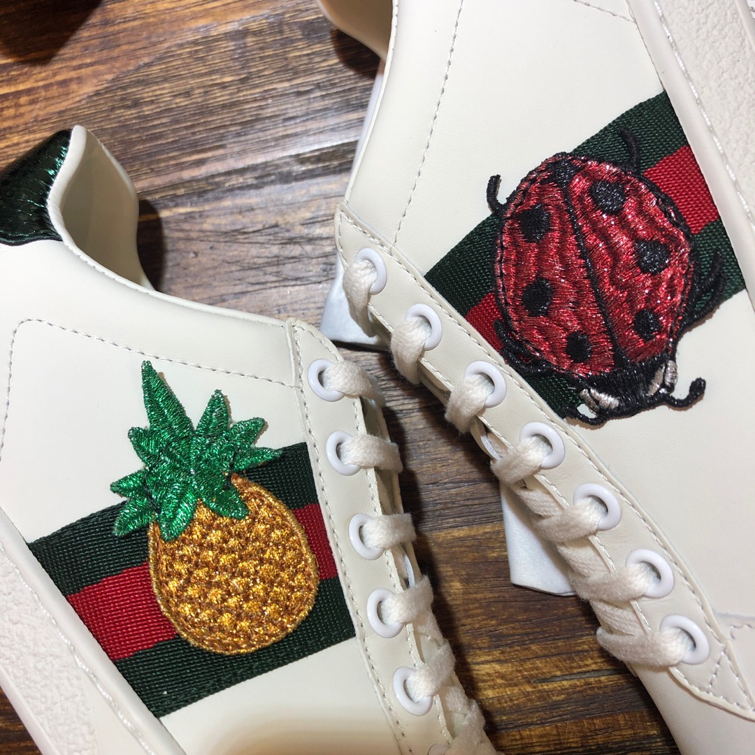 Gucci Ace embroidered sneaker 61 - vstockx