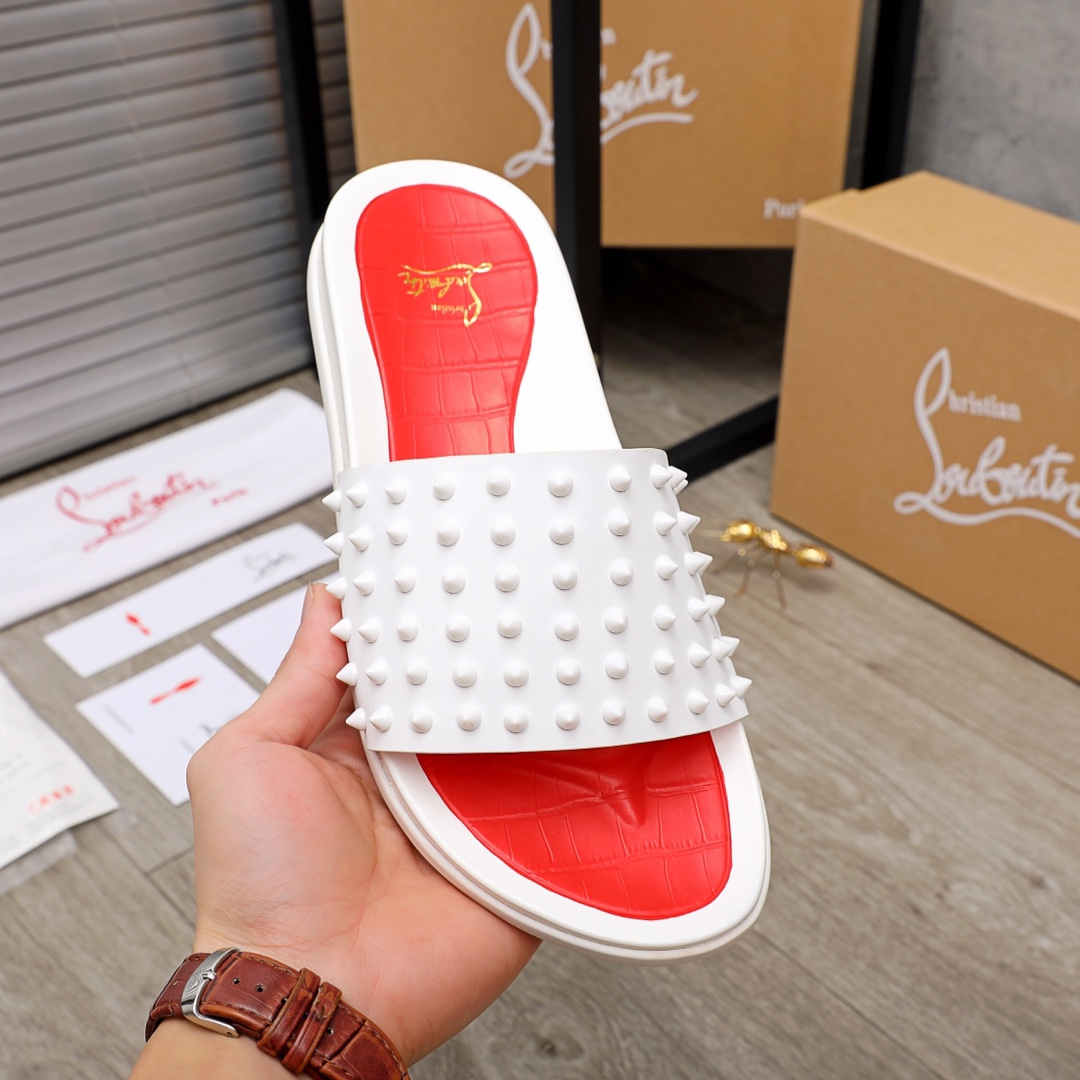 Christian Louboutin Loubi Flip 7 - vstockx