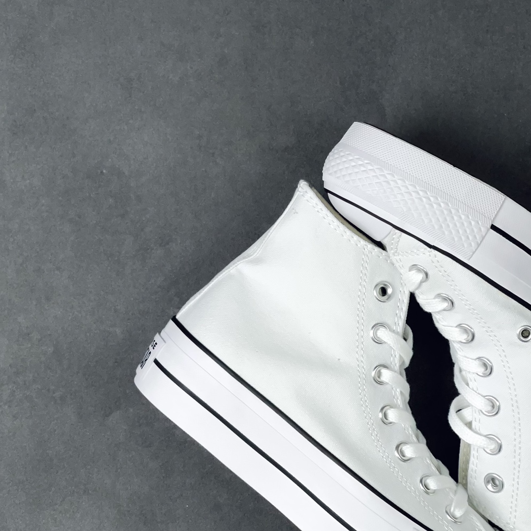 Converse Chuck Taylor All-Star Hi Platform White Black (W) - vstockx