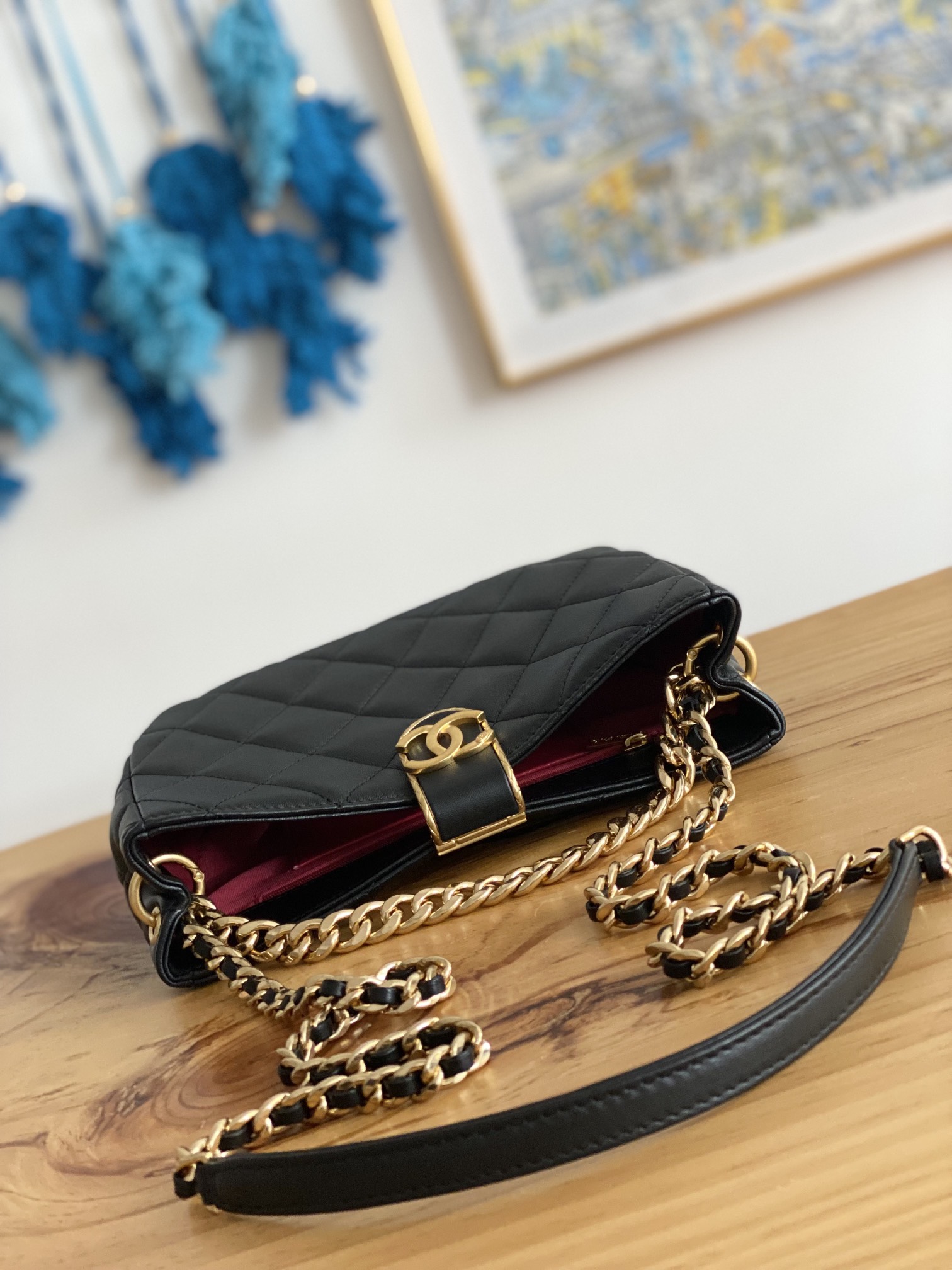 Handbag Chanel 3476 size 17*23*7* cm - vstockx