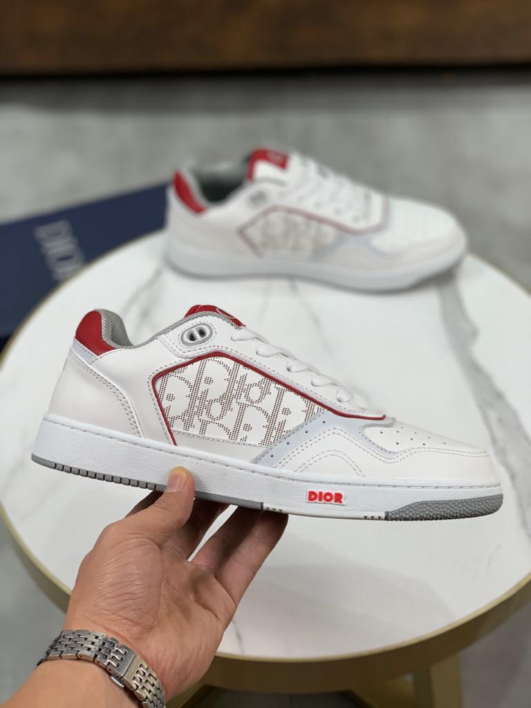 Dior B27 Low White Red - vstockx