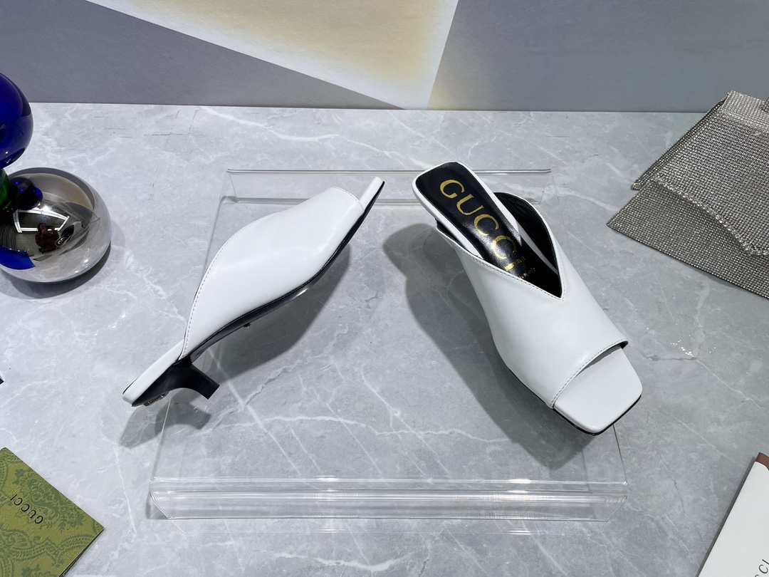 Gucci Women's mid-heel open-toe pump WOMEN 3 - vstockx