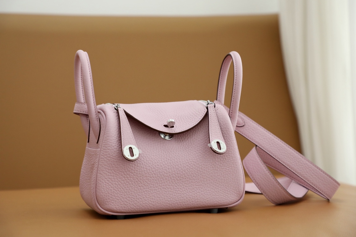Handbags Hermes Lindy mini tc - vstockx