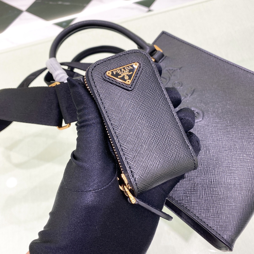 handbags prada 1BA333 size:19*17*6cm - vstockx