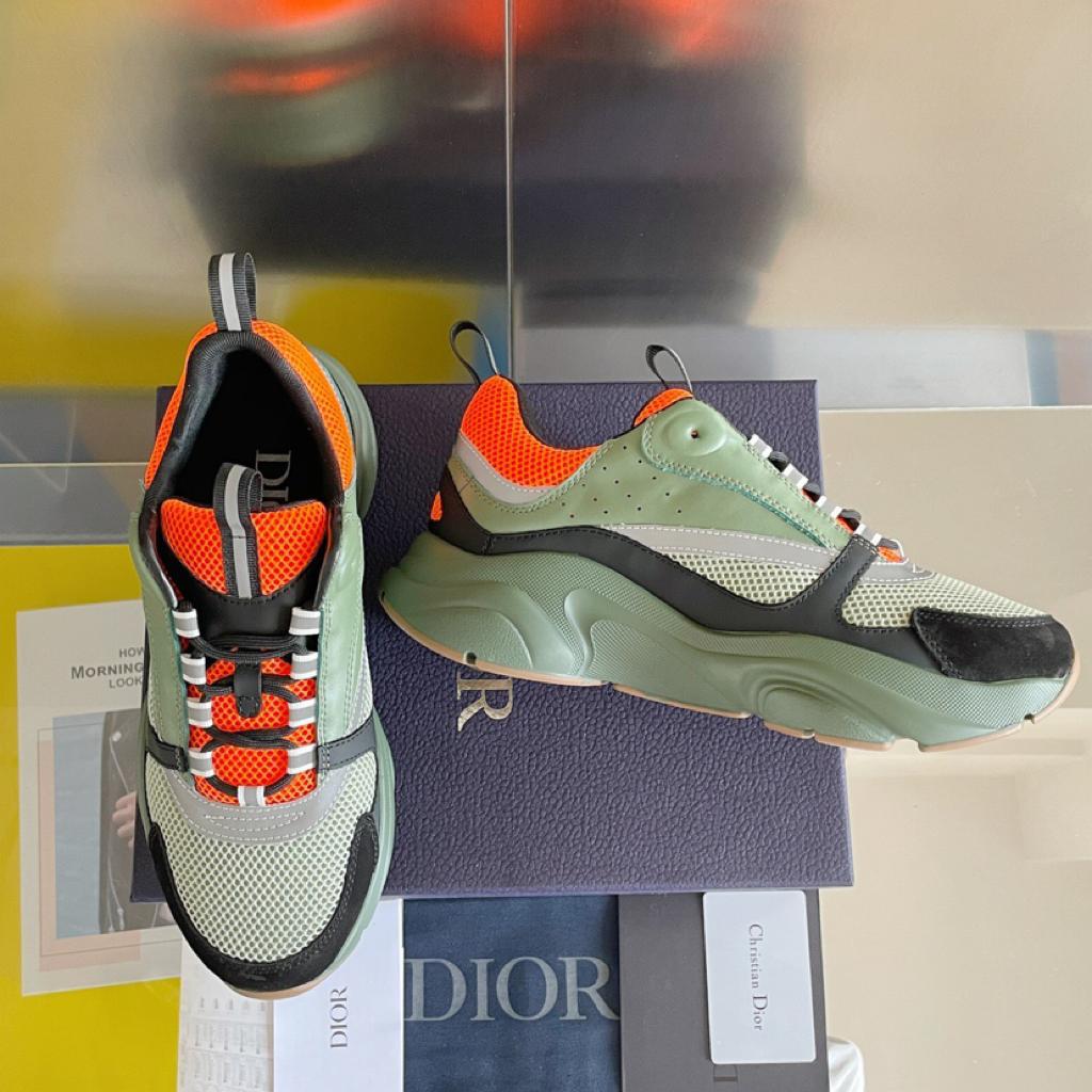 Dior B22 Orange Olive Black - vstockx