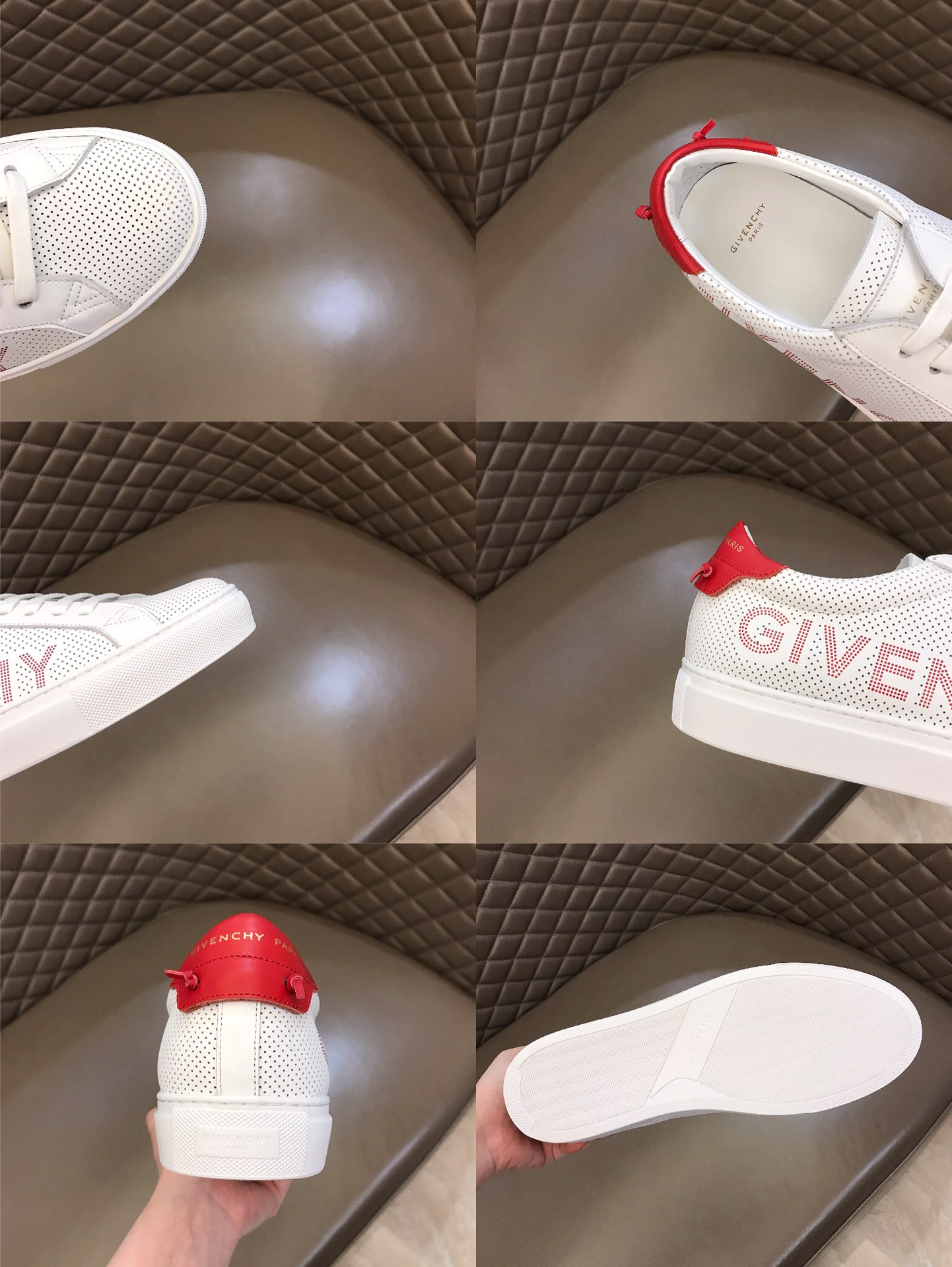 Givenchy Urban Street Logo-print Leather Sneakers 10 - vstockx