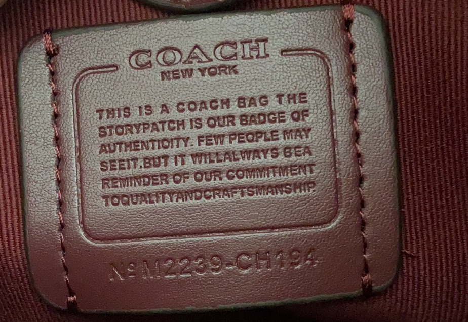 Handbags Coach CH191 size:14.5cm - vstockx