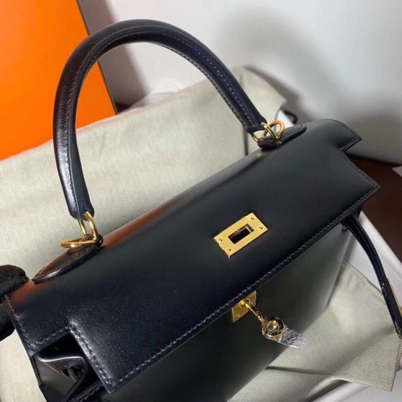 Handbags Hermes Kelly Box size:25 cm - vstockx