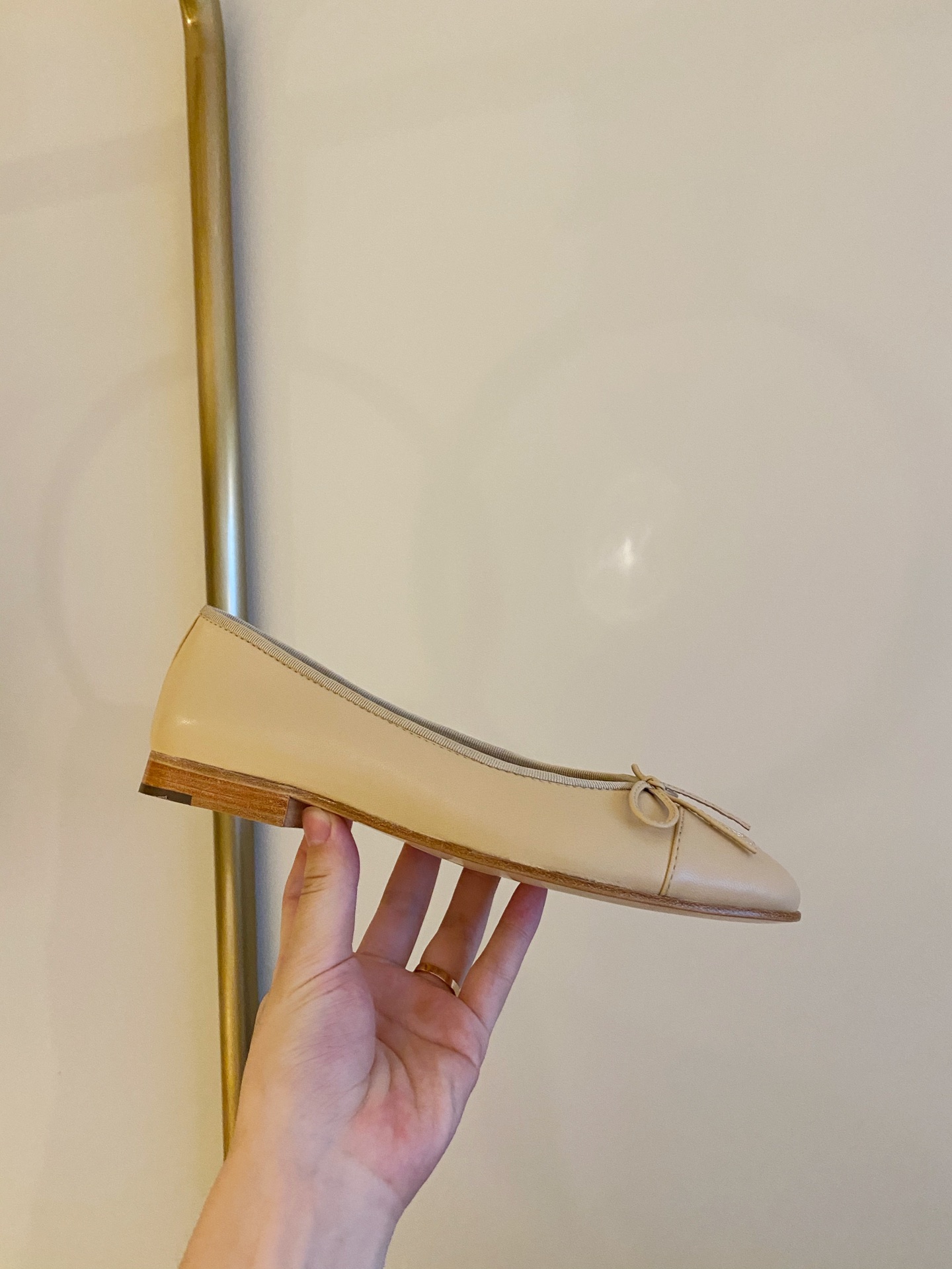 Chanel Ballerinas Fabric & Grosgrain 2 - vstockx